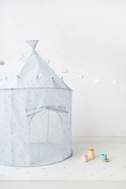 Blueberry Mist Recycled Fabric Play Tent