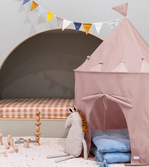 Pink Recycled Fabric Play Tent