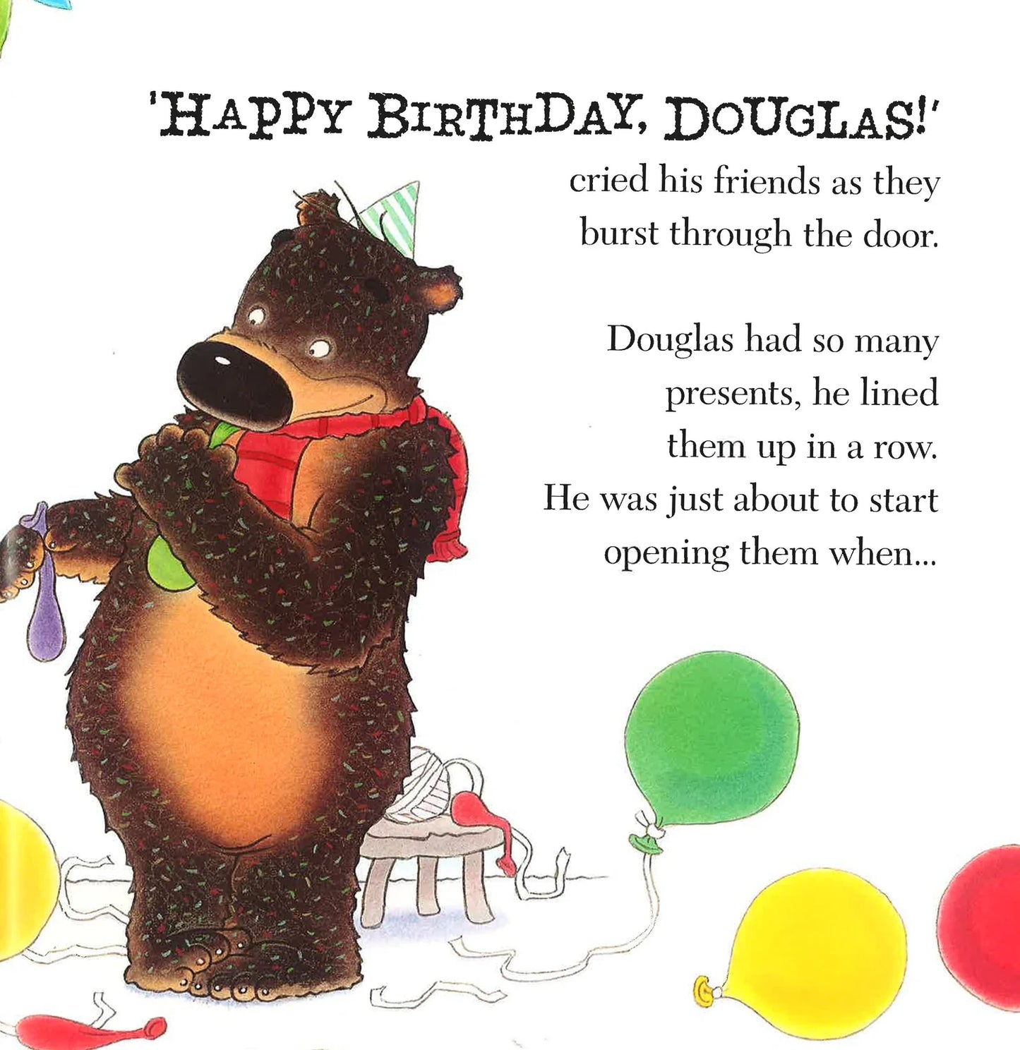 HUGLESS DOUGLAS Happy Birthday