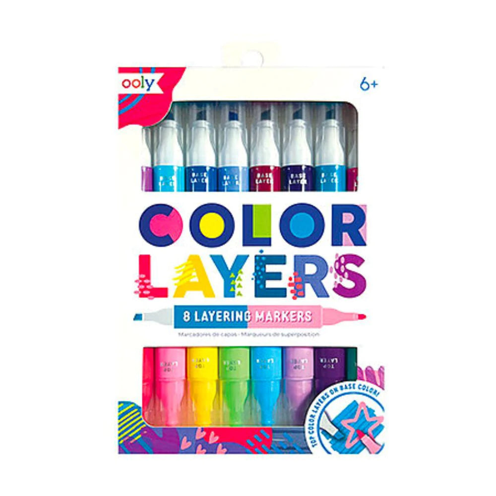 Ooly Colour Layers Double-Ended Layering Markers 16