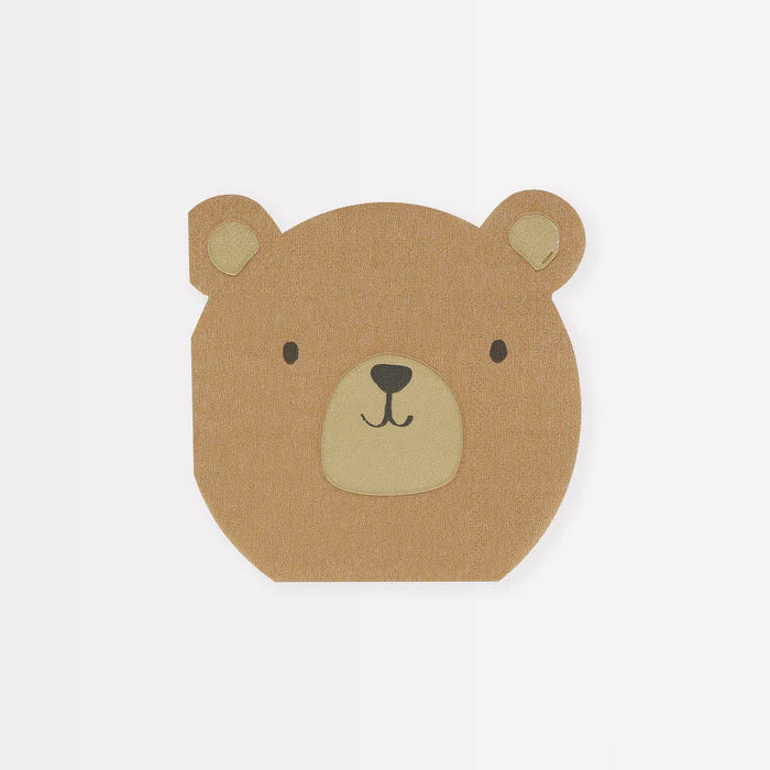 Meri Meri Woodland Bear Napkins