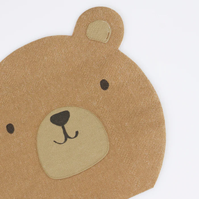 Meri Meri Woodland Bear Napkins