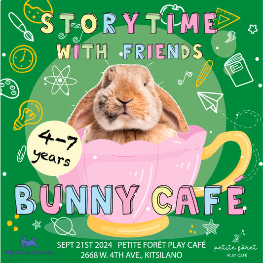 Bunny Café Back to School 4-7 Years