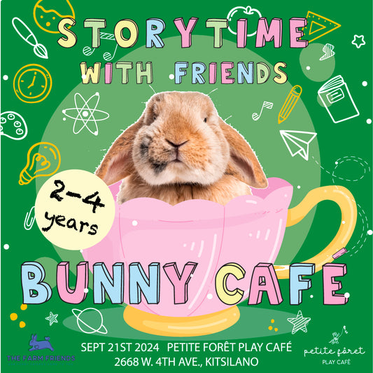 Bunny Café Back to School 2-4 Years