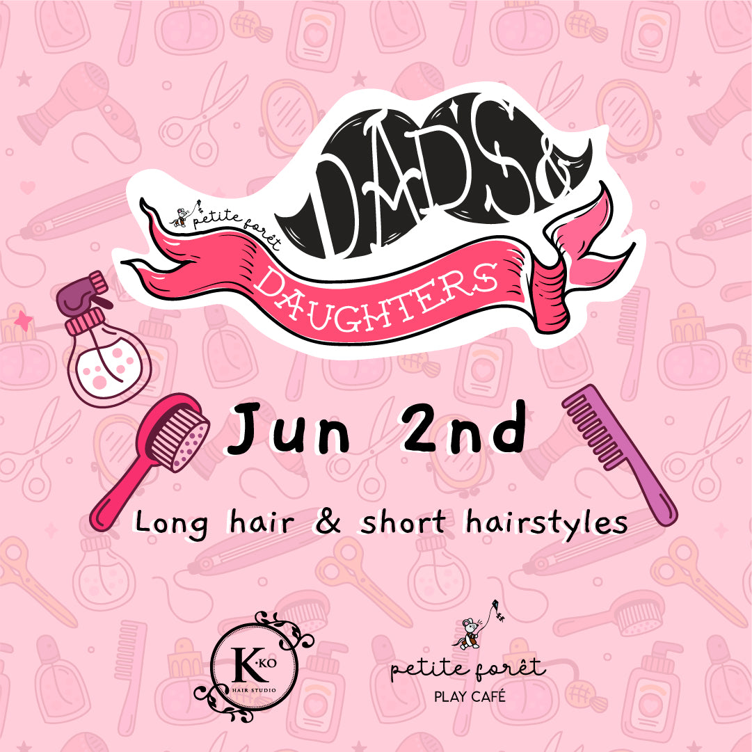 Dad's & Daughters LONG HAIRSTYLES JUNE 2