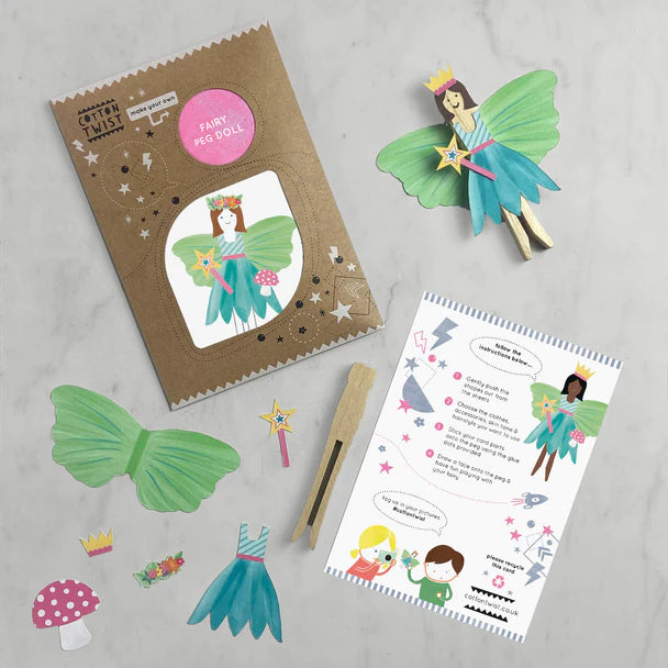 Cotton Twist Make Your Own Fairy Peg Doll