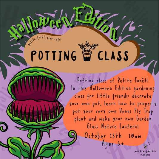 Potting Class: Halloween Edition