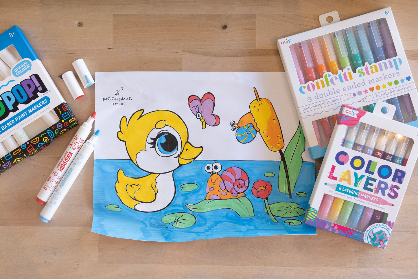 Ooly Vivid Pop! Water-Based Paint Markers