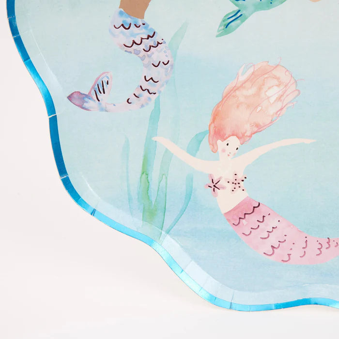 Meri Meri Mermaids Swimming Plates