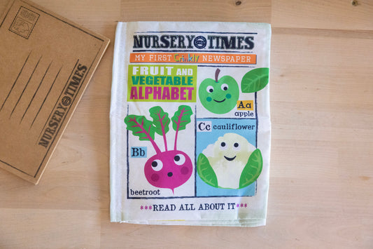 Fruit & Veggie Times Crinkly Newspaper