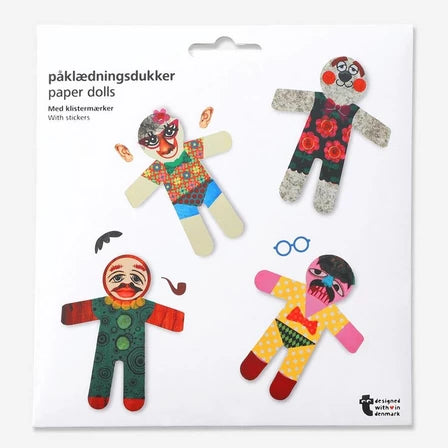 Flying Tiger Paper Dolls with Stickers