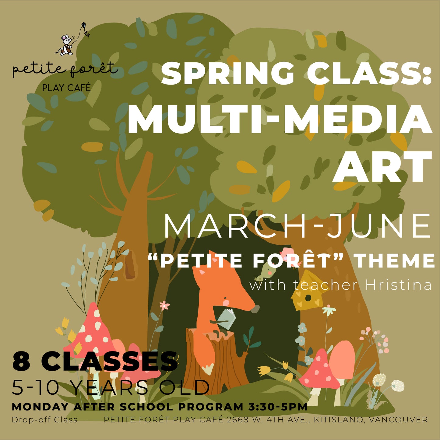 Spring Term: After School Art Program