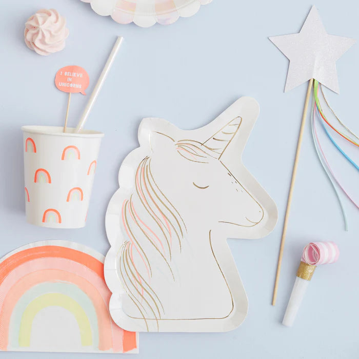 Meri Meri Magical Unicorn Plates