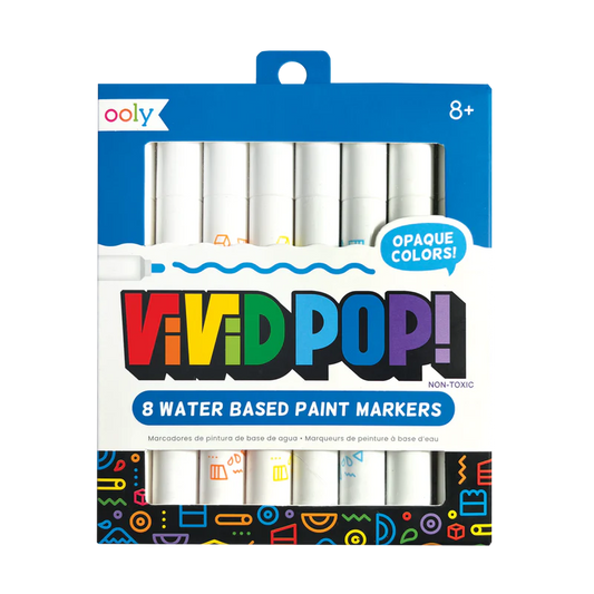 Ooly Vivid Pop! Water-Based Paint Markers